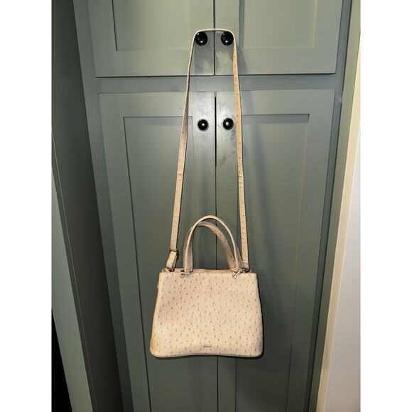 Grossi Bowtie Purse in faux ostrich leather - Picture 4 of 11